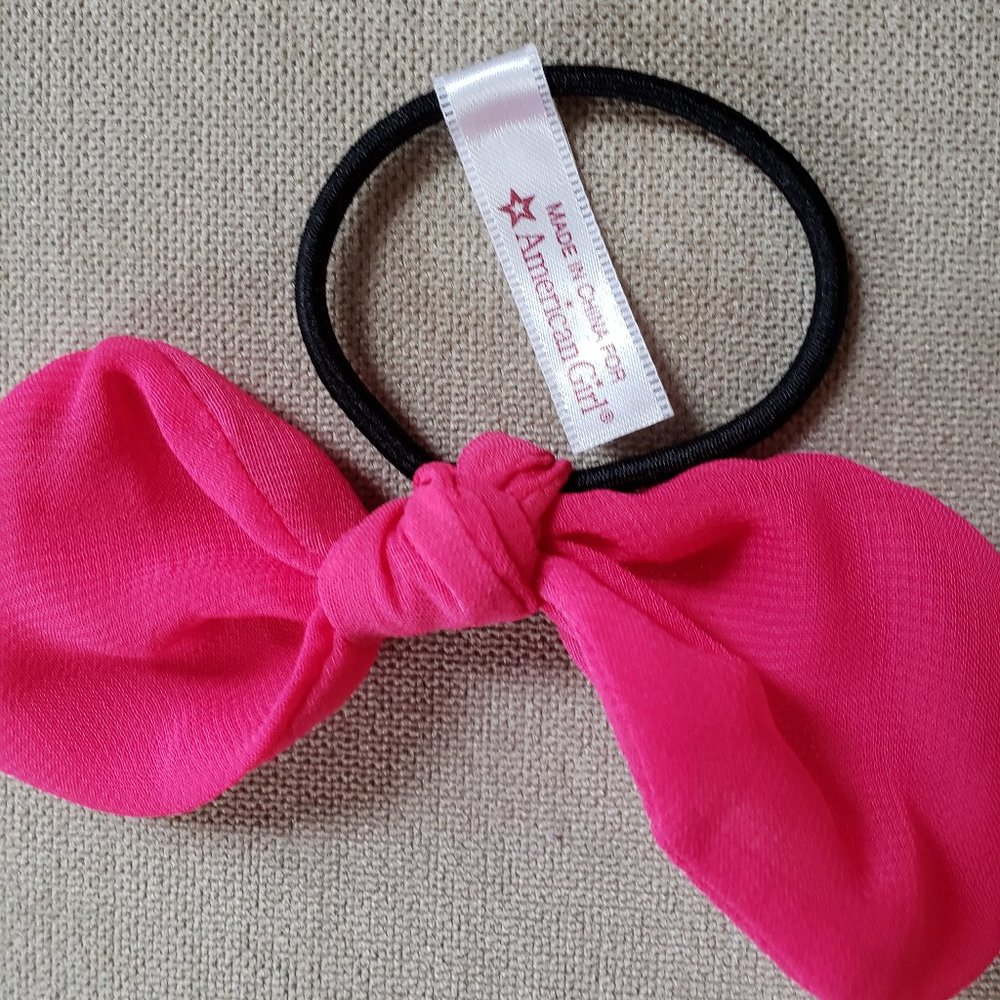 6/$15: American Girl Pink Hair Bow, NWOT